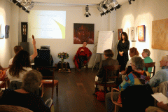 Heather Clewett en Bert Janssen - Workshop "Sjamanic Seeing" (18 mei 2014)